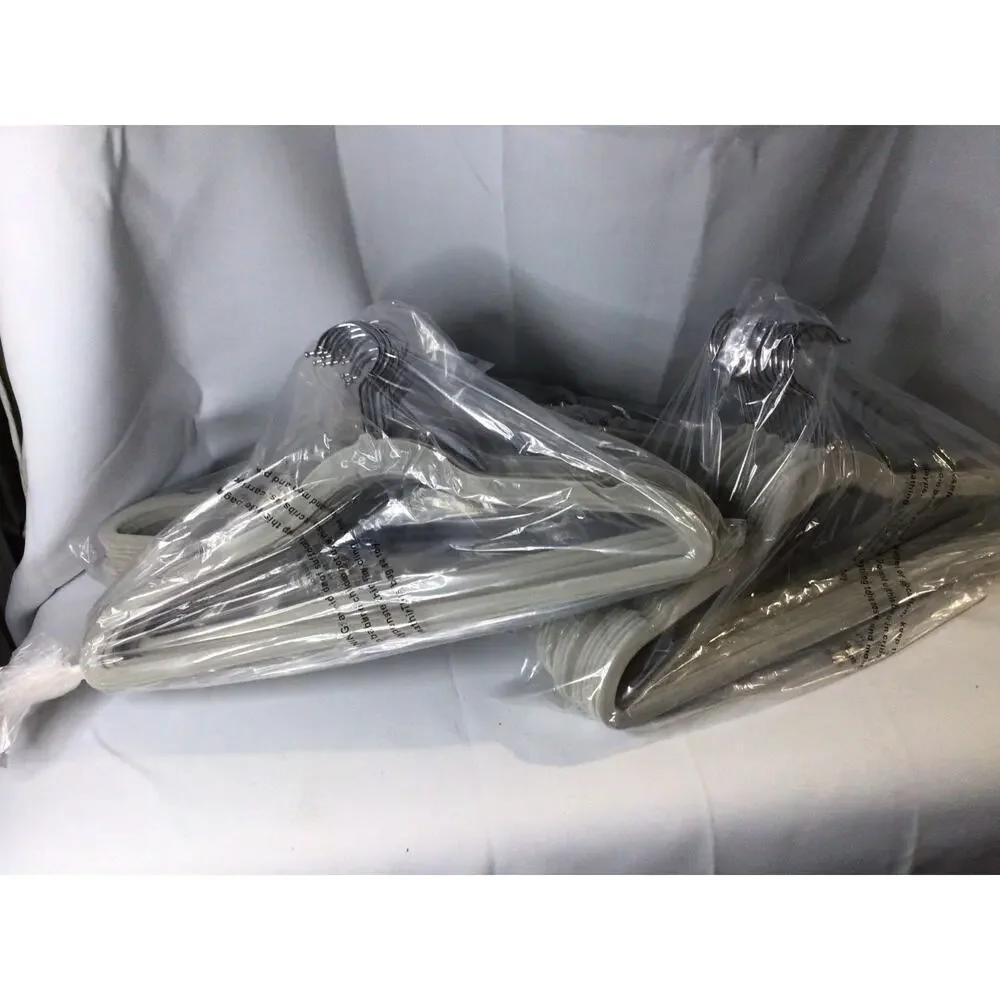Cella 50-pack Velvet Slim Hangers Glacier Grey New in Plastic Open Box